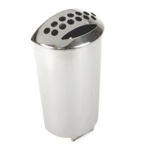 Asbak in RVS Profiel voor BINsystem profielstaander