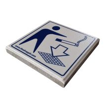 Signaaltegel The DropPit Wit/Blauw