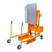 Afvalcontainer Kantelaar Elektrisch Bauer 12V Oranje