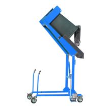 Afvalcontainer Kantelaar Hydraulisch Bauer 15 Slagen Blauw