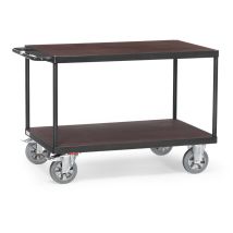 Tafelwagen Zware Lasten 1200 Kg 1600x800 mm 2 Etages Grijs