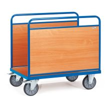 Plateauwagen met Lengtewanden 600 Kg 1200x740 mm