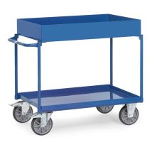 Tafelwagen met Bak 400 Kg 850x500 mm 2 Etages