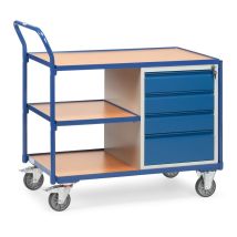 Werkplaatswagen met Lades 300 Kg 1000x600 mm 3 Etages