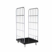 Rolcontainer 1460 Kunststof 2-zijdig zwart