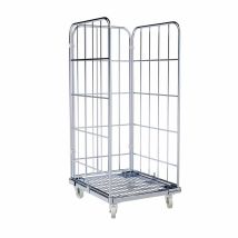 Rolcontainer 1460 metaal 3-zijdig