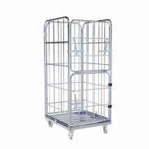 Rolcontainer 1460 metaal 4 Half Klapbaar