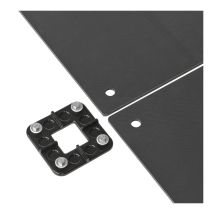 Euromat connector 4-wegs incl. bouten