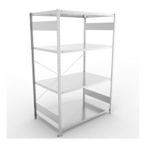 Legbordstelling META 230 kg Basissectie  200x130x80 cm - 4