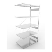 Legbordstelling META 230 kg Aanbouwsectie  250x130x80 cm - 4