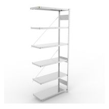 Legbordstelling META 230 kg Aanbouwsectie  250x100x40 cm - 4