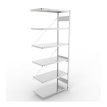 Legbordstelling META 230 kg Aanbouwsectie 250x100x50 cm - 4