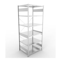 Legbordstelling META 230 kg Basissectie 250x100x80 cm - 4