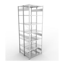 Legbordstelling Dubbel META 230 kg Basissectie 300x100x50 cm - 4