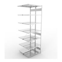 Legbordstelling Dubbel META 230 kg Aanbouwsectie 300x100x50 cm - 4