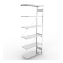 Legbordstelling META 150 kg Aanbouwsectie 250x100x40 cm - 4