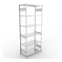 Legbordstelling META 150 kg Basissectie 250x100x50 cm - 4