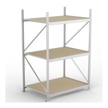 Grootvakstelling META 600 kg Basissectie 220x140x105 cm Hout