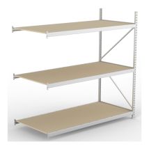 Grootvakstelling META 600 kg Aanbouw 220x220x105 cm Hout