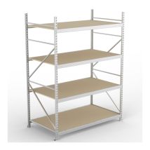 Grootvakstelling META 600 kg Basissectie 250x180x105 cm Hout