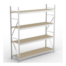 Grootvakstelling META 600 kg Basissectie 250x220x65 cm Hout