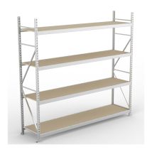 Grootvakstelling META 490 kg Basissectie 250x260x65 cm Hout