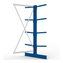 Draagarmstelling Dubbel META Licht Aanbouw 200x100x50 cm