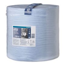Tork Industrial Heavy-Duty Poetspapier Blauw W1 - 750 vellen