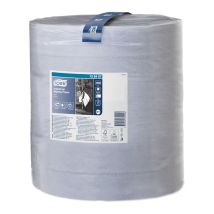 Tork Industrial Rol Poetspapier Blauw W1 - 1000 vellen