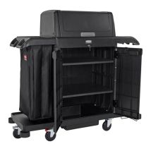 Rubbermaid Housekeep-wagen Groot met Kap en Deuren