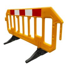 Afzethek Kunststof 200x100 cm Geel