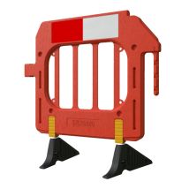 Afzethek Kunststof 100x100 cm Oranje