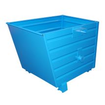 Stapelbare Kantelbak Bauer Staal Blauw 700 Liter