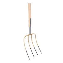 Mestvork 4 tanden Essenhouten steel 85 cm