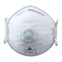 Stofmasker Wegwerp Deltaplus M1100 FFP1 Ventiel - Doos 10 stuks