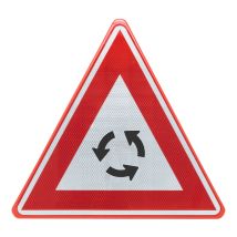 Verkeersbord RVV J09 Waarschuwing rotonde 70 cm