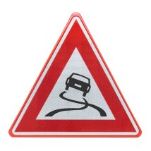 Verkeersbord RVV J20 Waarschuwing slipgevaar 90 cm