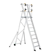 Wixor Opvouwbare Magazijntrap Extra veilig - Hoogte naar keuze