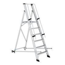 Wixor Opvouwbare Magazijntrap - Aantal treden naar keuze