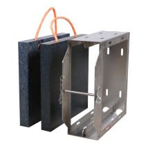 Stempelplaat Set Tilbox 2x 500x500x50 mm met Houder