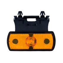 LED Zijmarkeringslicht Aspöck 24V 2x0,4 m Kabel met Steun