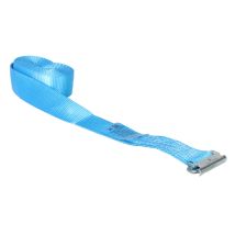 Spandeel 50 mm 2 ton 2,7M Blauw met Sleufgatfitting