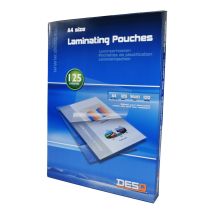 Lamineerhoes Mat A4 125 Micron DESQ Matte afwerking hoes