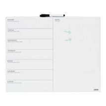 Weekplanner Frameloos Desq 40x50 cm