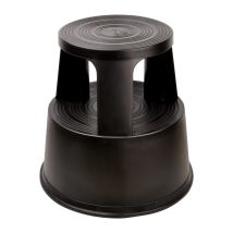 Opstapkruk op Wielen Kunststof Desq Zwart