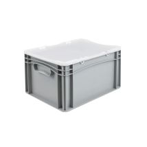 Euronorm Bak met Transparante Deksel 400x300x235 mm