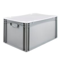 Euronorm Bak met Transparante Deksel 600x400x335 mm