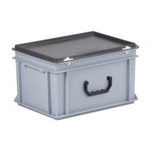 Kunststof Koffer 20 liter 400x300x235 mm met Greep