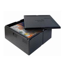 Thermobox EPP met Deksel 665x665x310 mm 92 liter Zwart