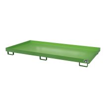 Stalen Stelling Lekbak Bauer Groen 2650x1300x210 mm 345 Liter